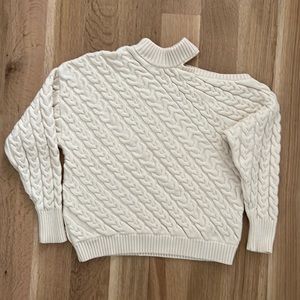 Zara Open Shoulder Sweater